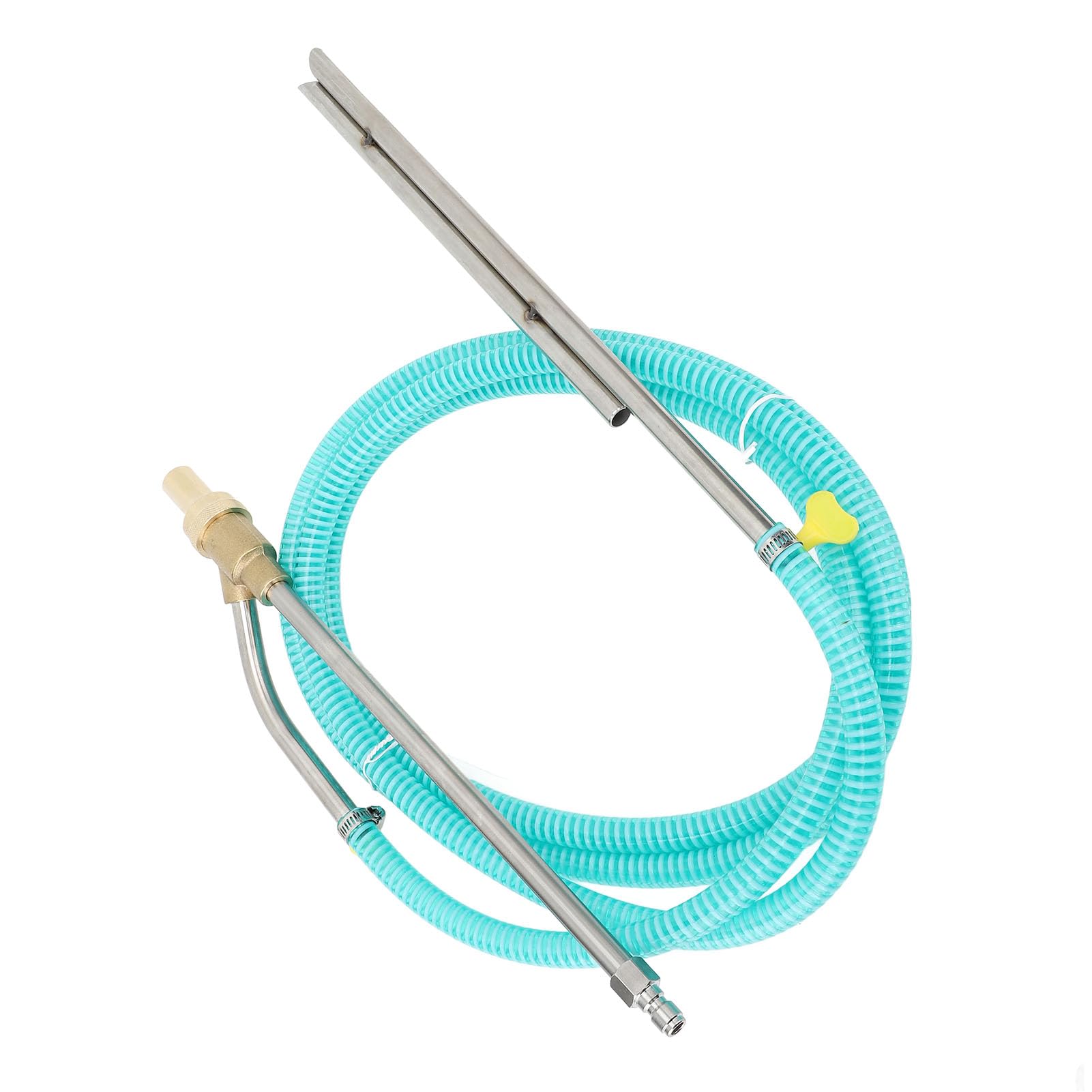 Kit di Sabbiatura per Idropulitrice Attacco per Sabbiatrice Sostituzione del Kit di Sabbiatura a Umido a Sgancio Rapido da 1/4 di Pollice (BLUE)