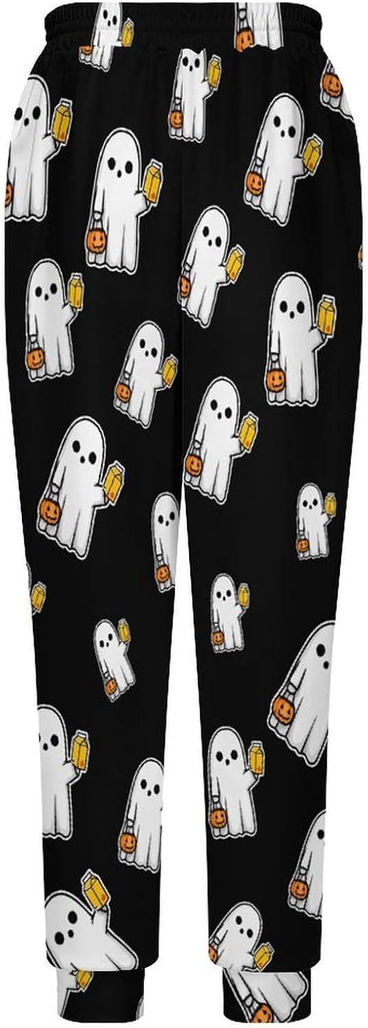 Ghost Halloween Diet Casual Men's Sweatpants Lounge Pant 4X-Large