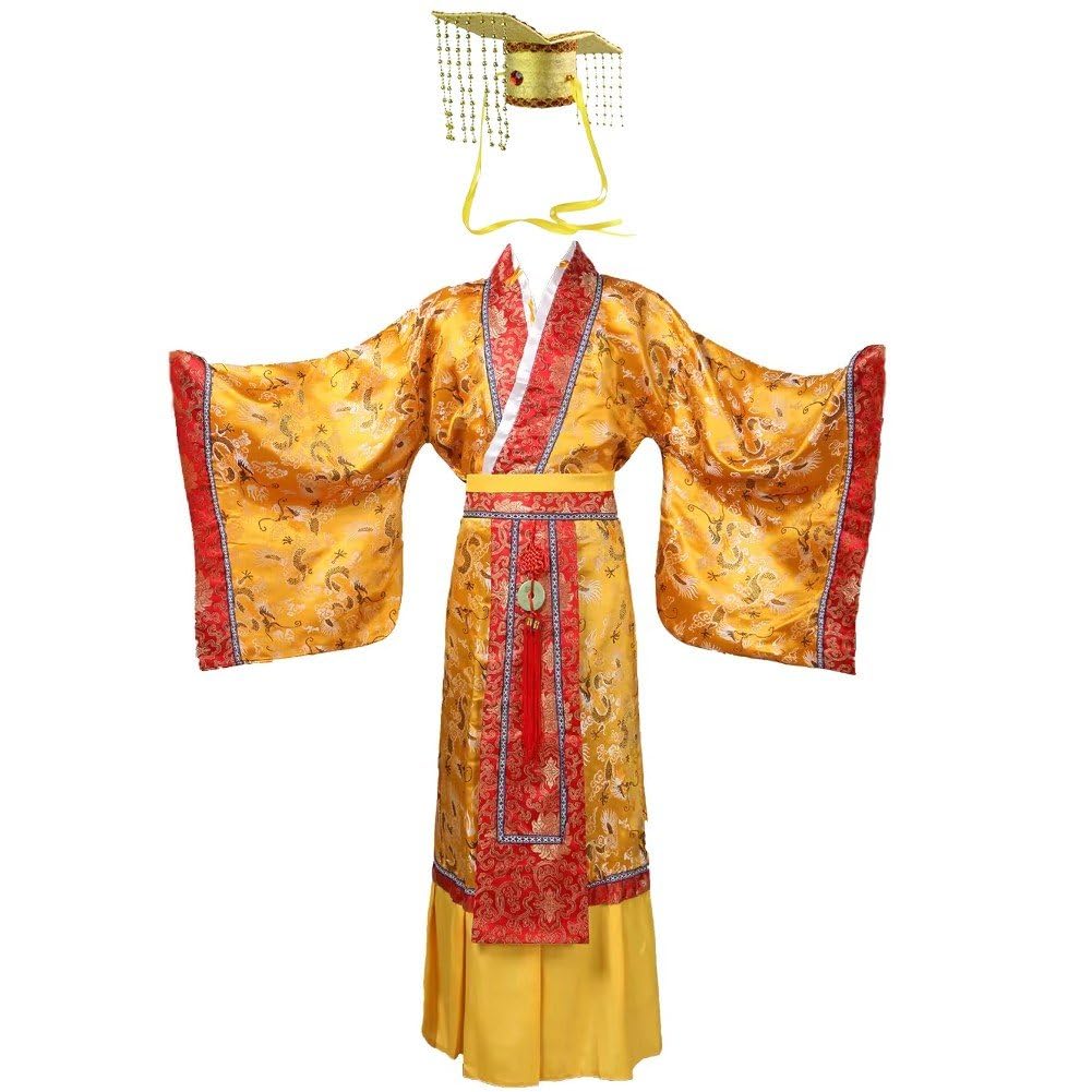 Robe hanfu chinoise homme costume traditionnel et cosplay empereur ancien