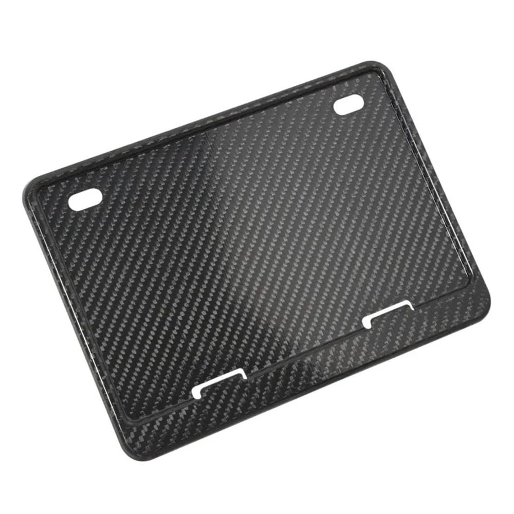 Portatarga Moto modificata per accessori moto con telaio targa universale in fibra di carbonio
