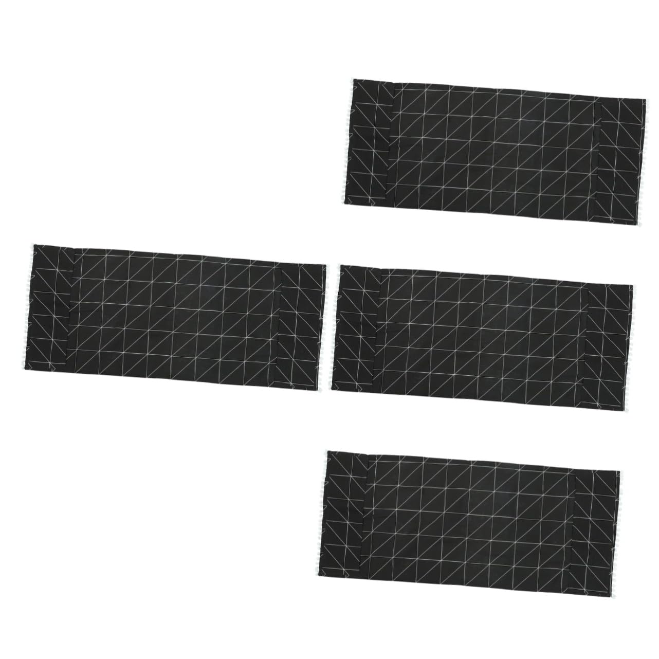 Hemobllo 4pièces Housse De Réfrigérateur Et Machine à Laver Couvercle Anti-poussière Avec Poches De Rangement Design Moderne Et Ventilation