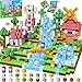 Produktbild Subtail 216 Teile Magnetische Bausteine - Magnetbausteine Magnetspielzeug Magneten Kinder Magnetische Bauwelt Spielzeug Magnetblöcke für Kinder ab 3 4 5 6 7 8 9 Jahre Verstaubare Halloween Christmas