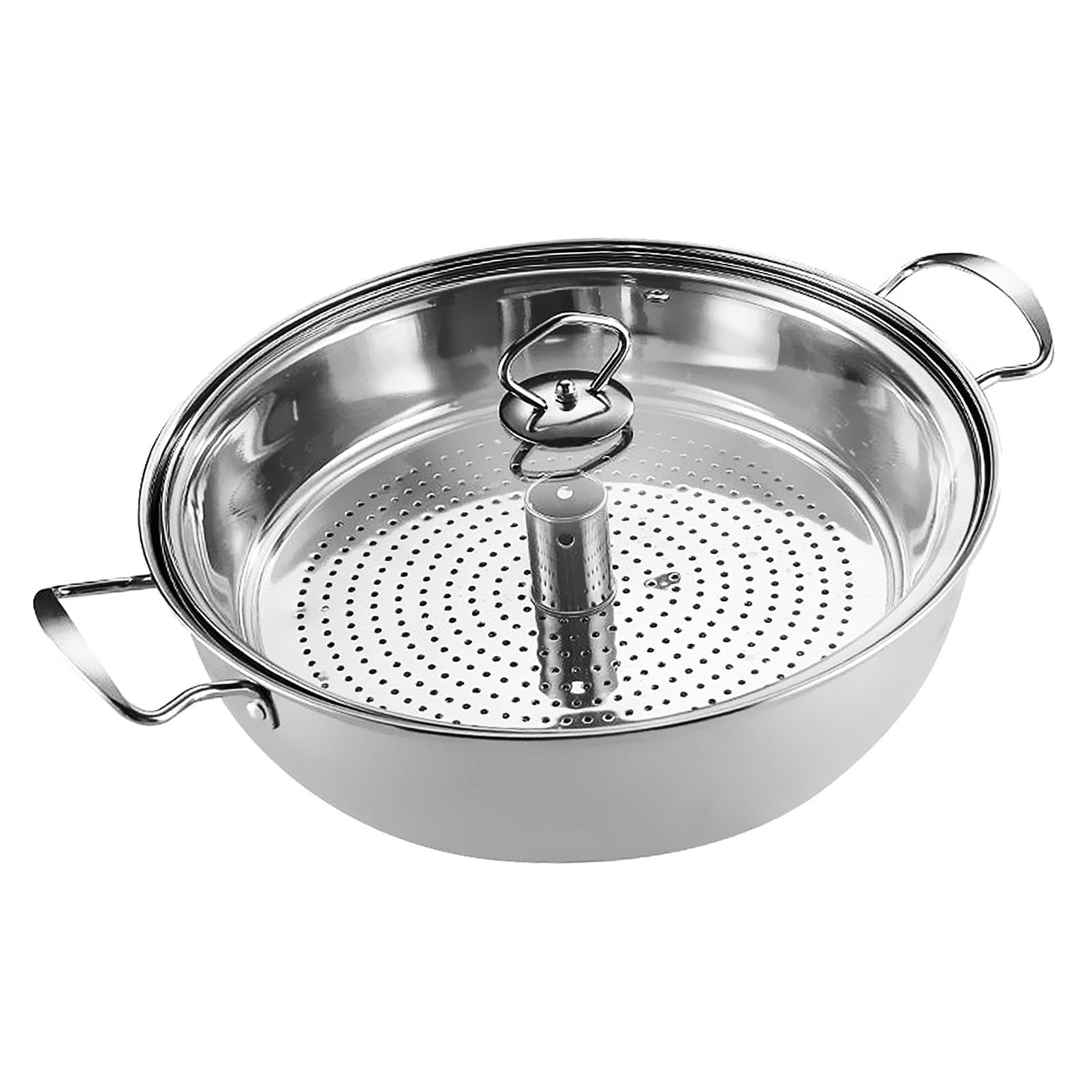 Steam Pot Stainless Steel Cooker for Tamales Boiling Gravies Pasta Noodles|Home & Garden-image-37