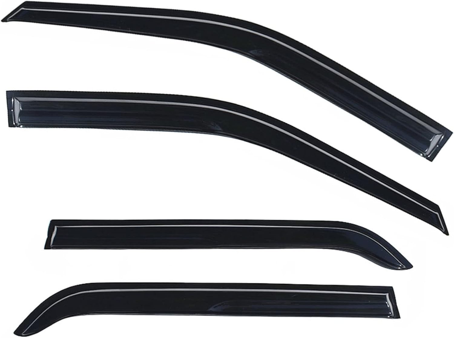 Window Visors Sun Rain Guards - Window Deflectors for Car 4-Pack Vent Shade Deflector Replacement for Explorer 2011-2019