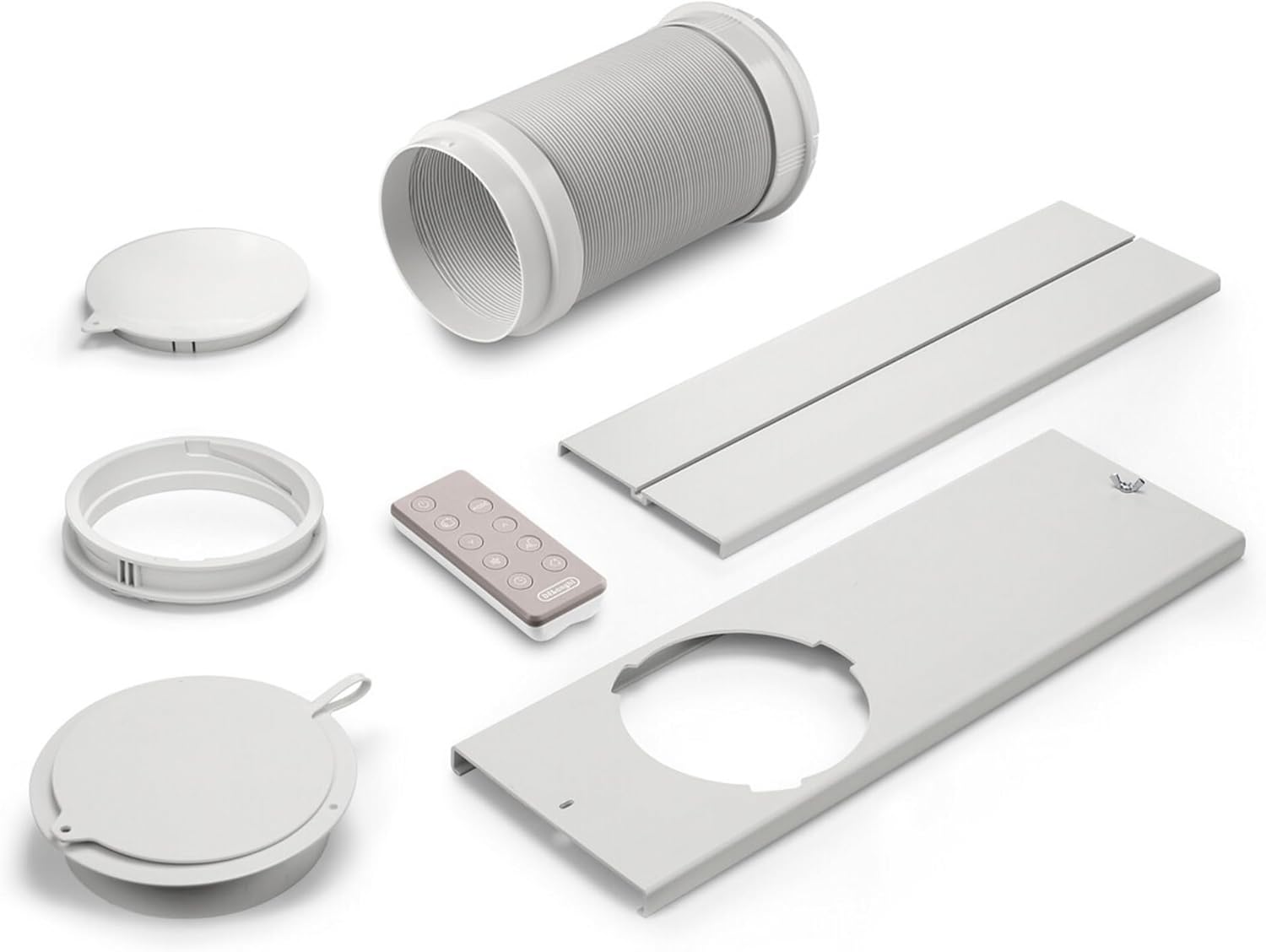 De'Longhi Pinguino AP120 GentleJet Air Conditioner, White & Ivory