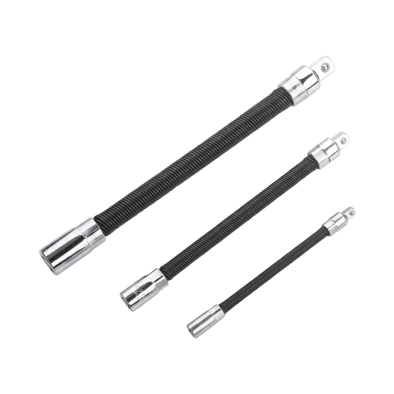 Barres métalliques portables et rallonge flexible pour douille de clé à cliquet