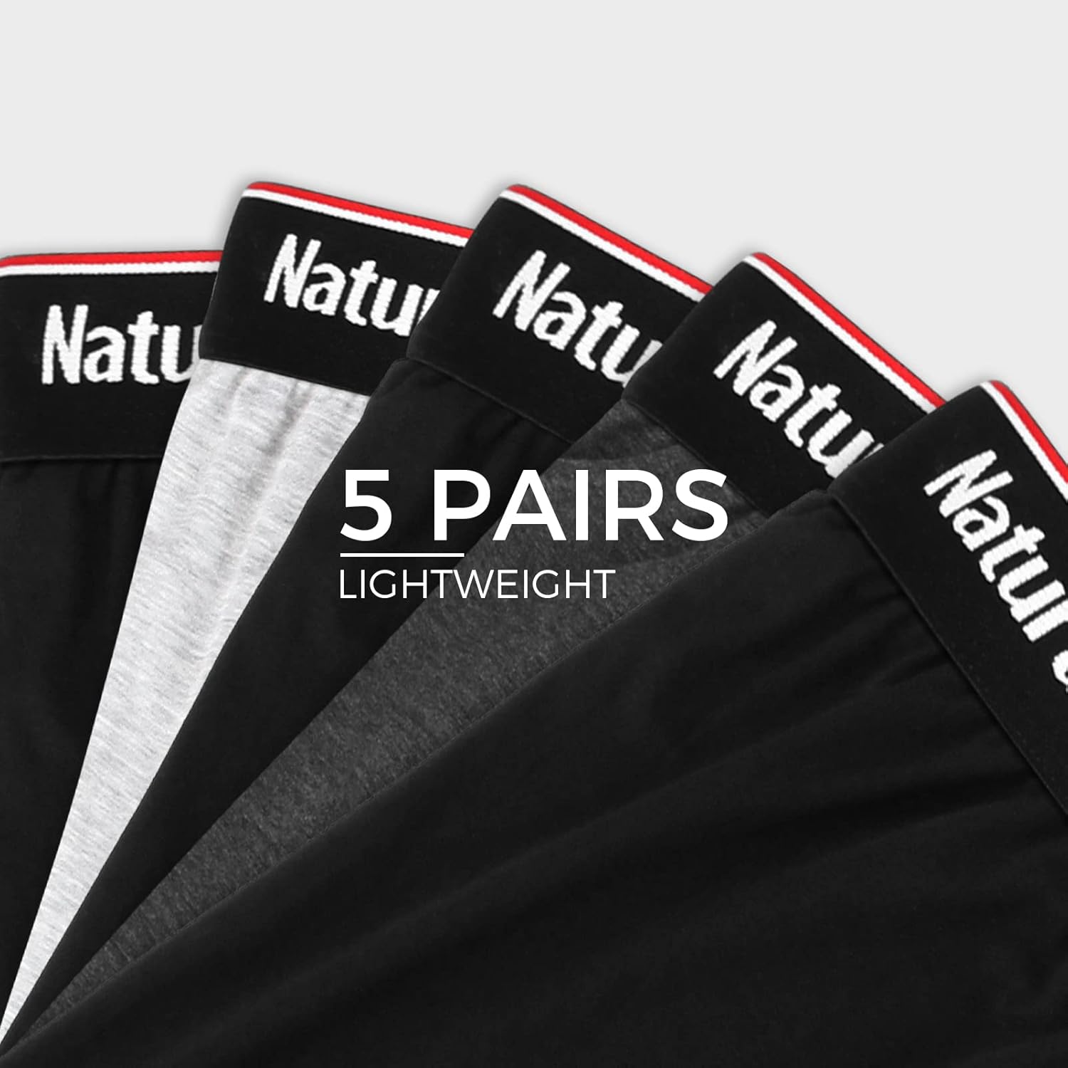 Natural Feelings Men's Boxer Short Bamboo Viscose Boxers for Men Loose Fit Mens Soft Underwear Breathable Boxers for Men Pack - Image 6