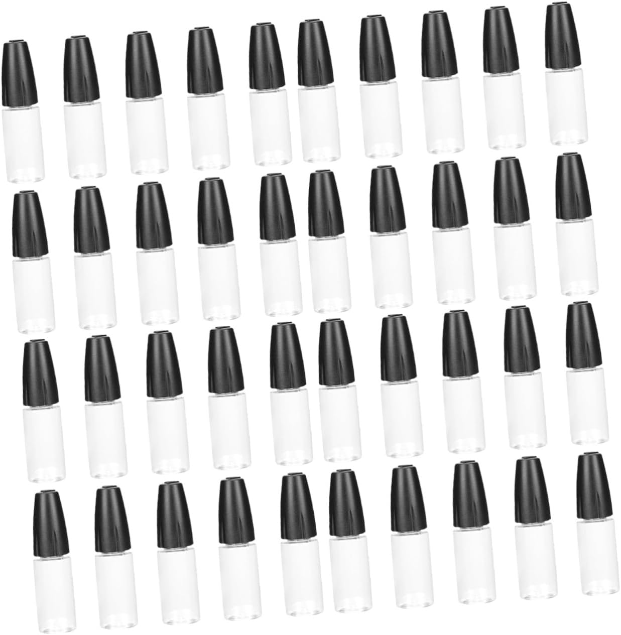 OUNONA 40pcs Needle Squeeze Bottles Fine Tip Applicator for Precise Liquid Dispensing for Crafts Projects