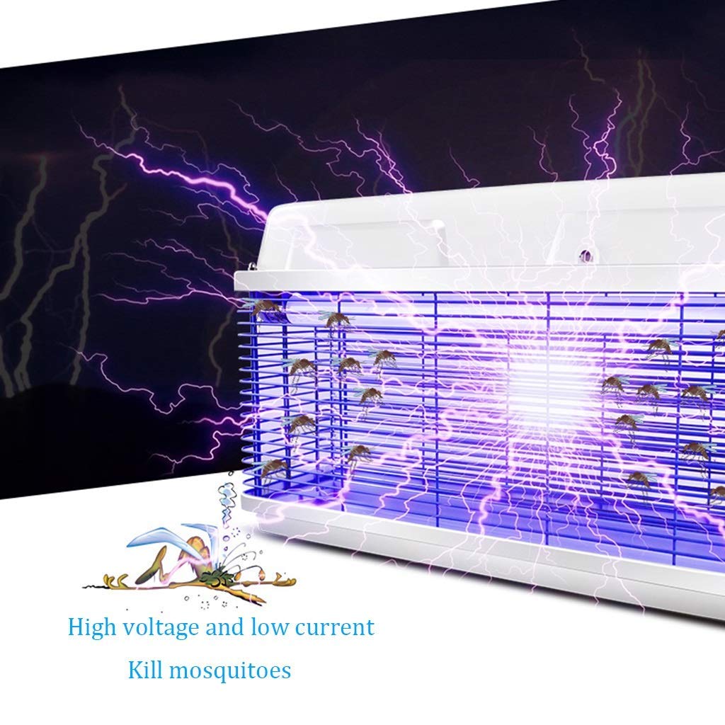 Elektrische Mückenfalle, Fliegen- und Mückenlampe, Insektenvernichter, Gewerbliche Fliegenlampe, Anti-Mücken-Fliegenfänger, Insektenvernichter, LED-Mückenlampe für den Innenbereich