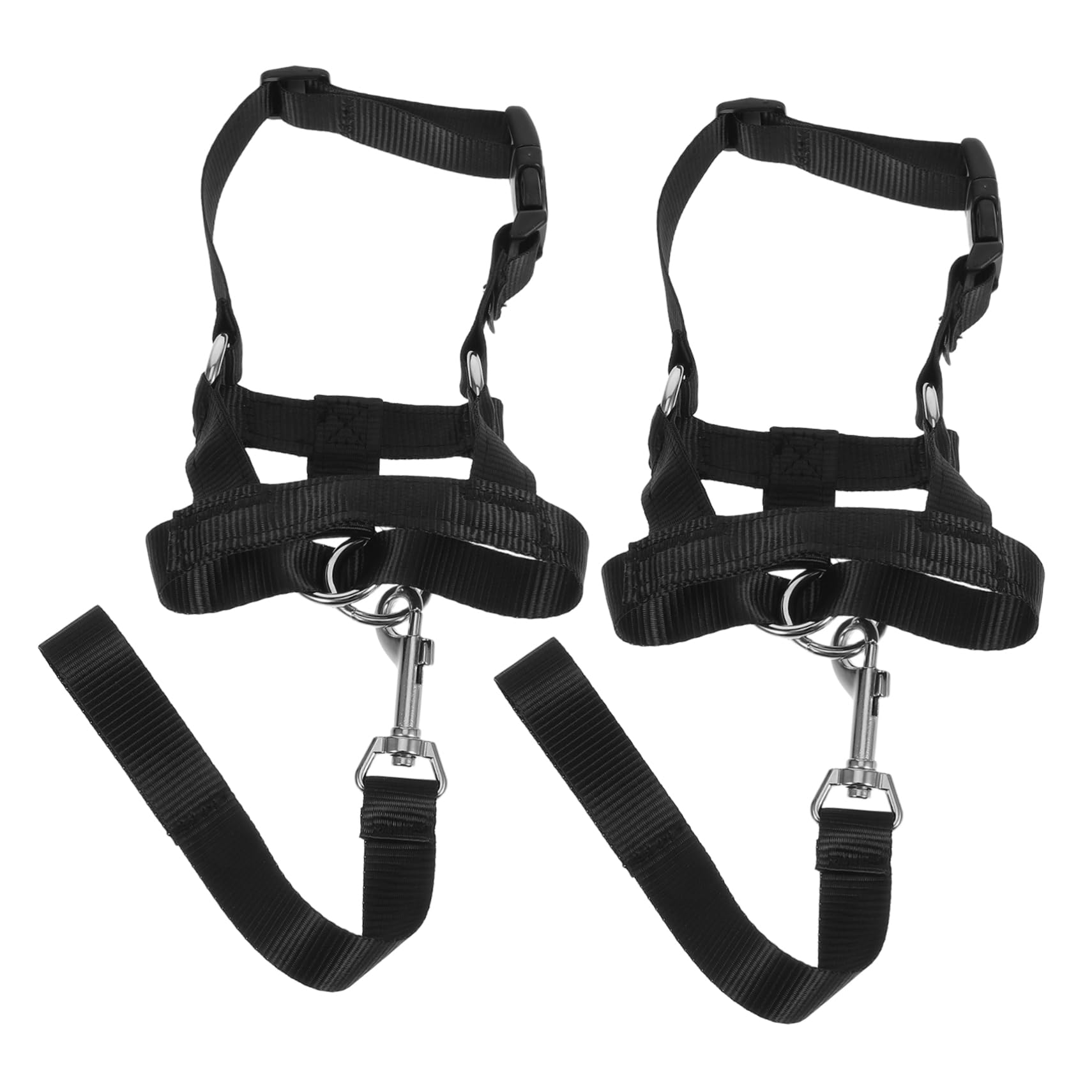 Toddmomy 2-Piece Dog Muzzle Set Soft Grooming Muzzle for Bulldogs Large Dogs Bite- Training Aid