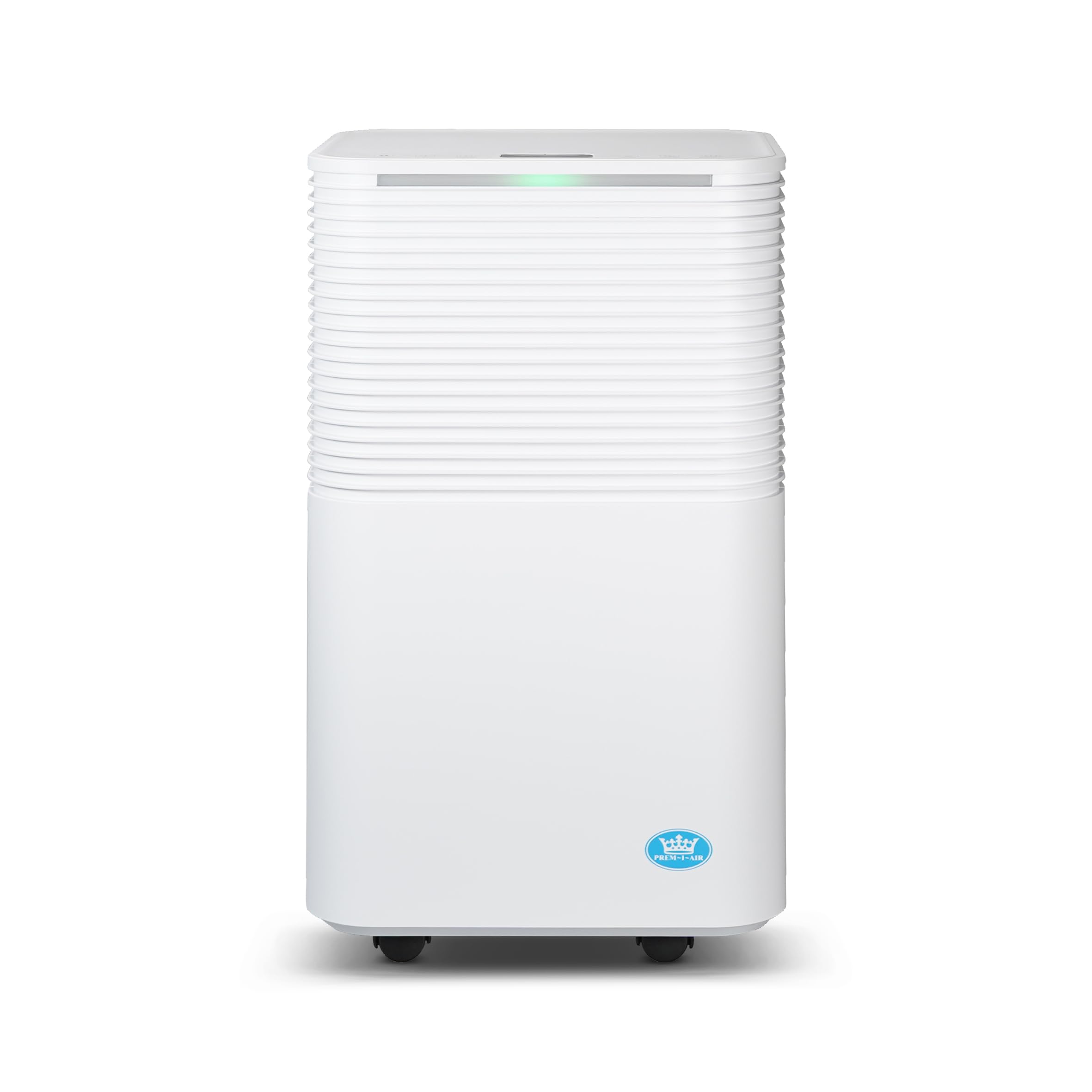 Prem-I-Air 10L Compressor Dehumidifier, Adjustable Humidity, Water Full Alarm, Quiet Operation, Continuous Drain, Washable Filters, Castors, Laundry Drying Mode, For use in Home, Office and Shop.