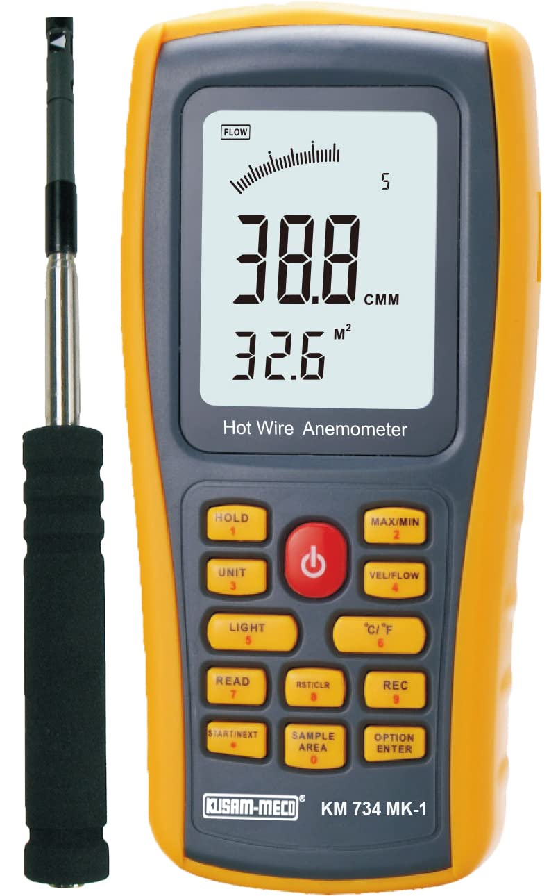 KM 734 MK-1 HOT WIRE ANEMOMETER