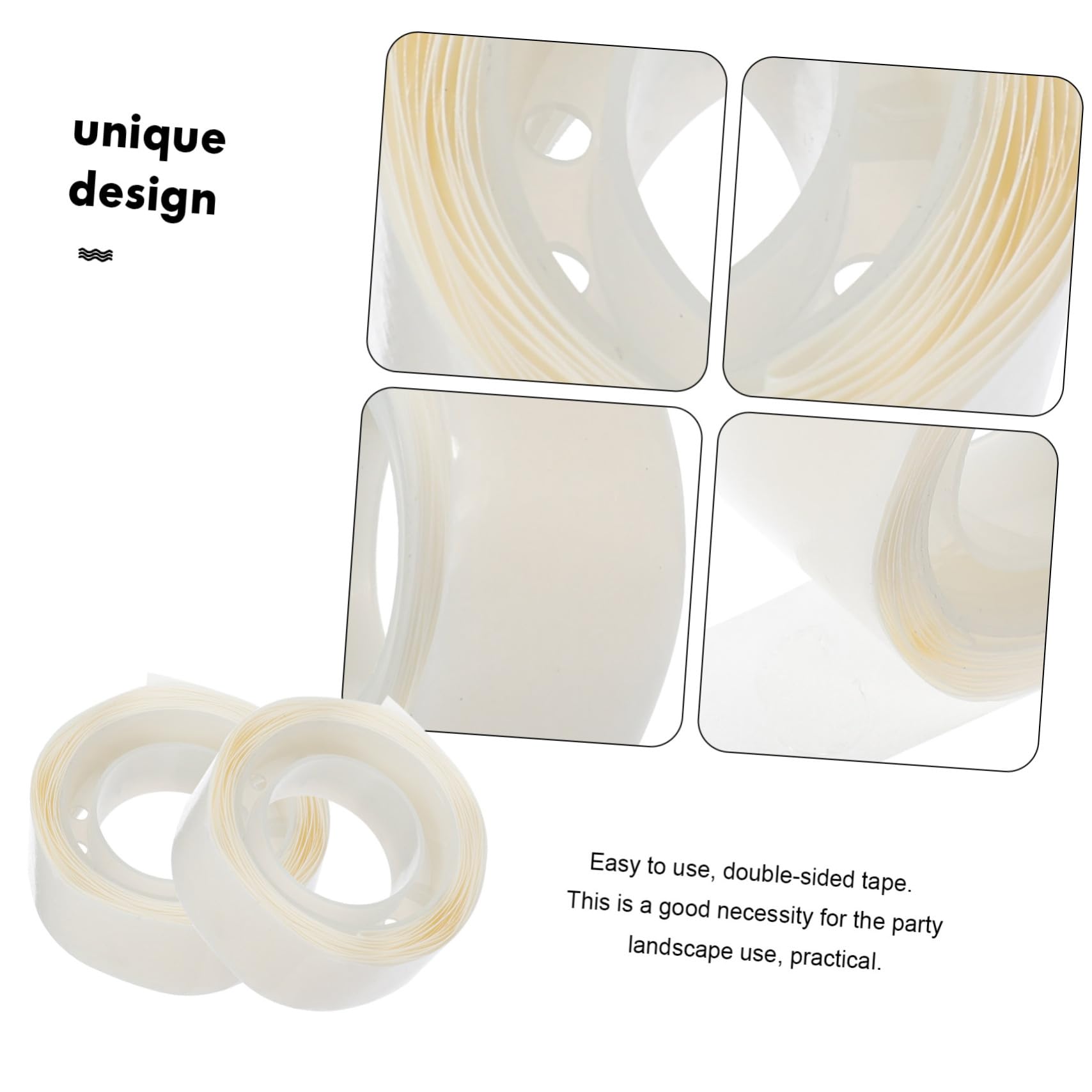 WOFASHPURET 20 Rolls Balloon Adhesive Dots Double-Sided Sticky for Decorations Reusable Adhesive Balloons