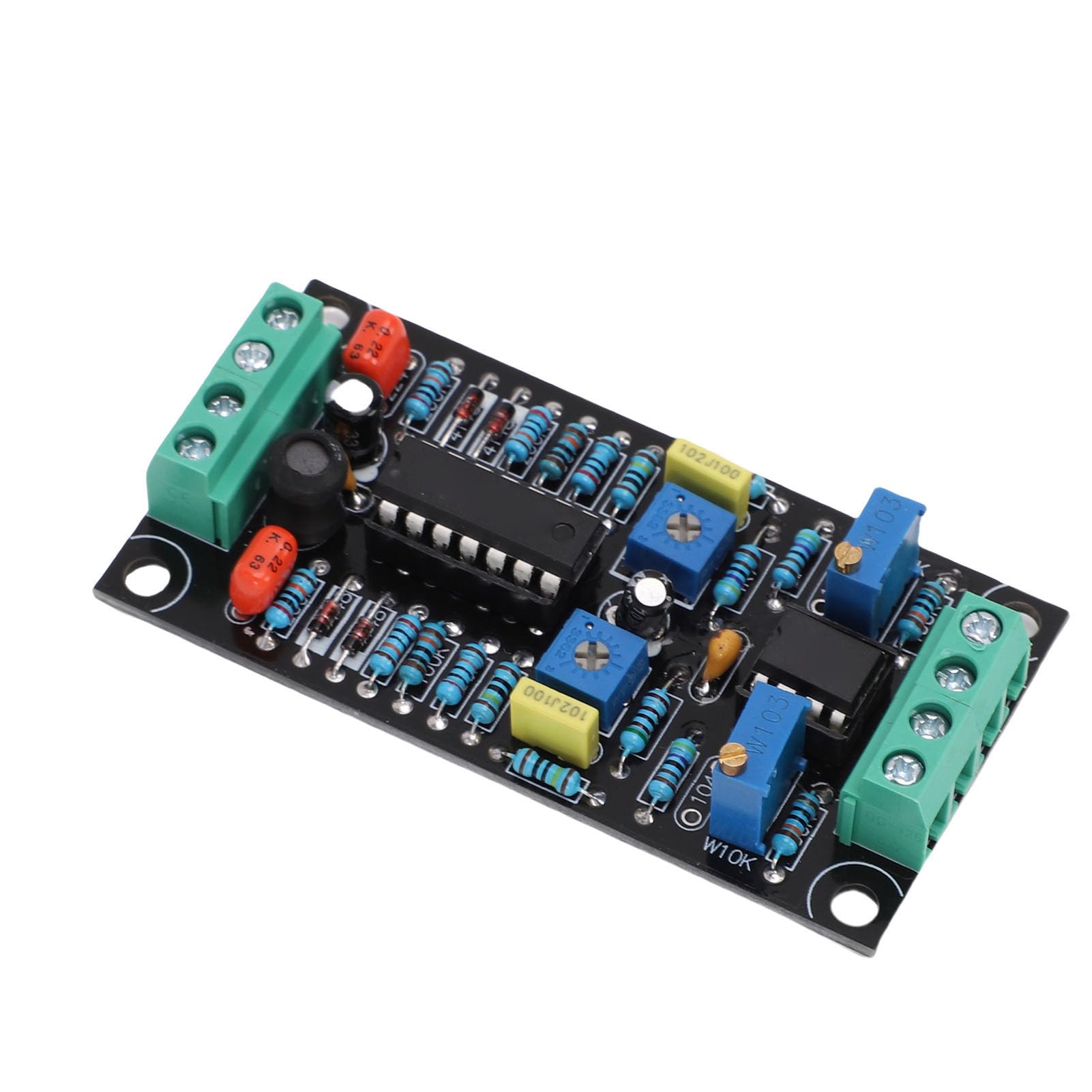 Produktbild von VU-Meter Treiberplatine – Dual-Channel, 500 µA, Einzelstromversorgung, Für Audio-Verstärker & Vorverstärker, LMC660 + LM358