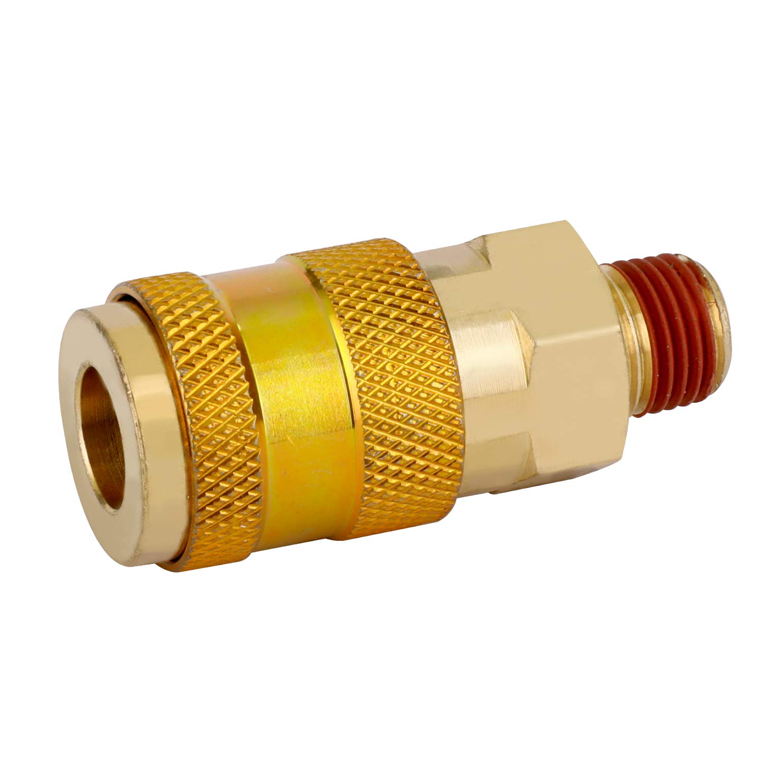 accesorios de compresor de aire, acoplador de aire universal con rosca macho NPT de 1/4 pulgadas, 10 piezas de accesorios de herramientas de aire