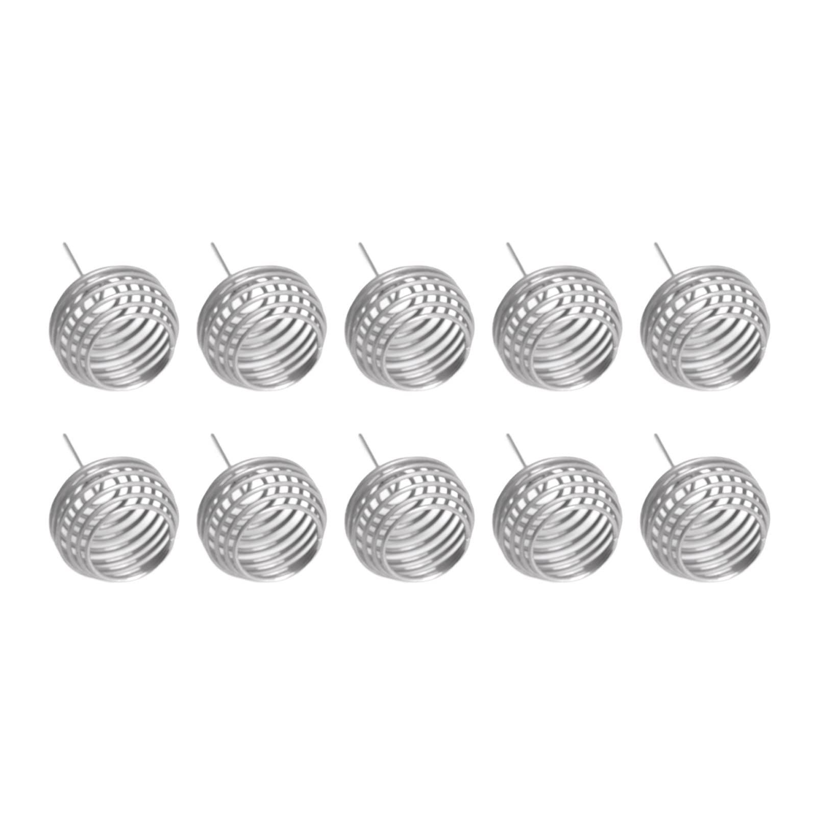 100pcs Panier en Acier Inoxydable pour Fertilisation des Plantes