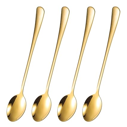 Stainless steel iced tea spoons