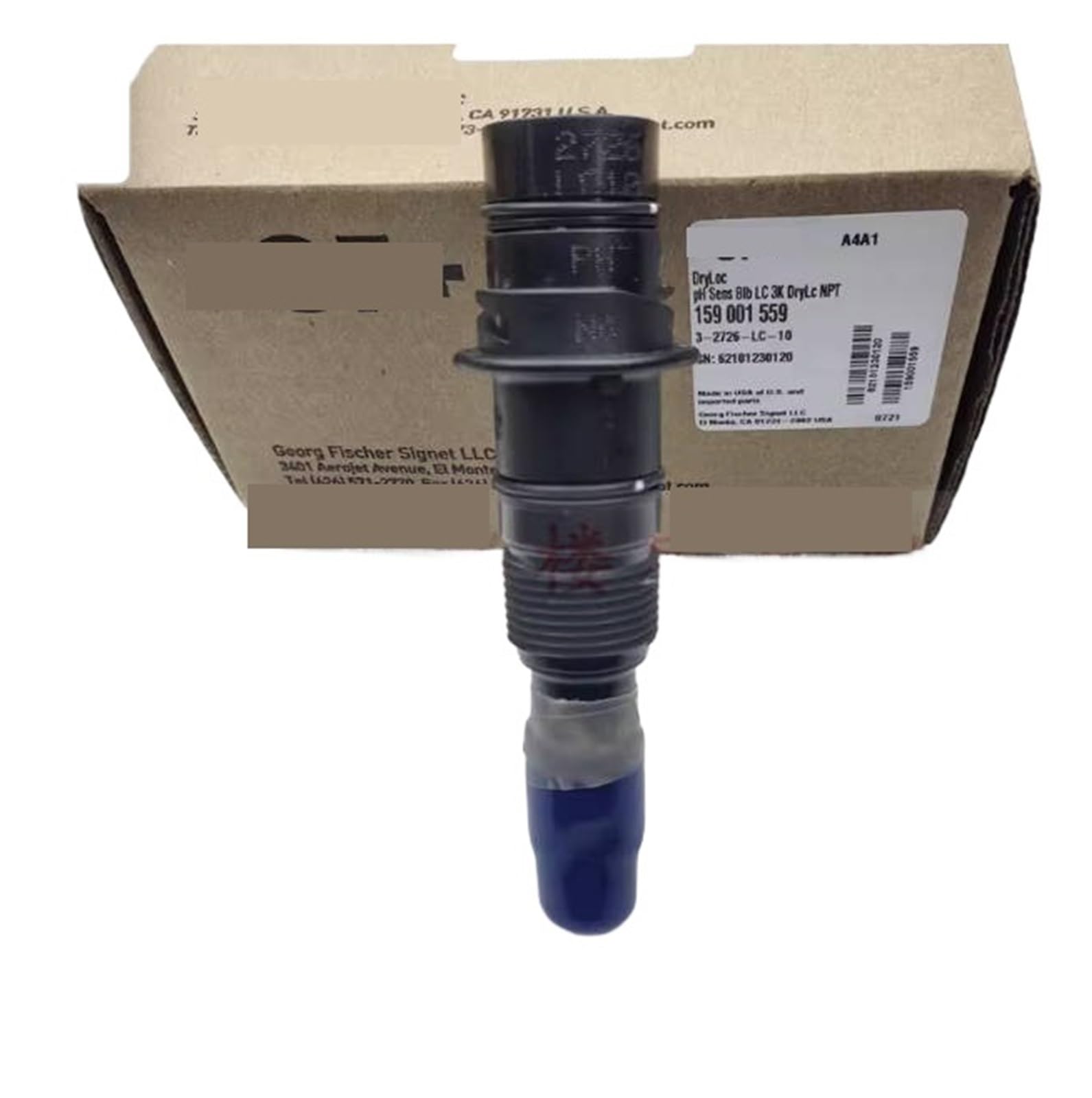 Transmisor de sensor de electrodo PH/ORP 3-2726-LC-10 Conductividad eléctrica baja en forma de bulbo