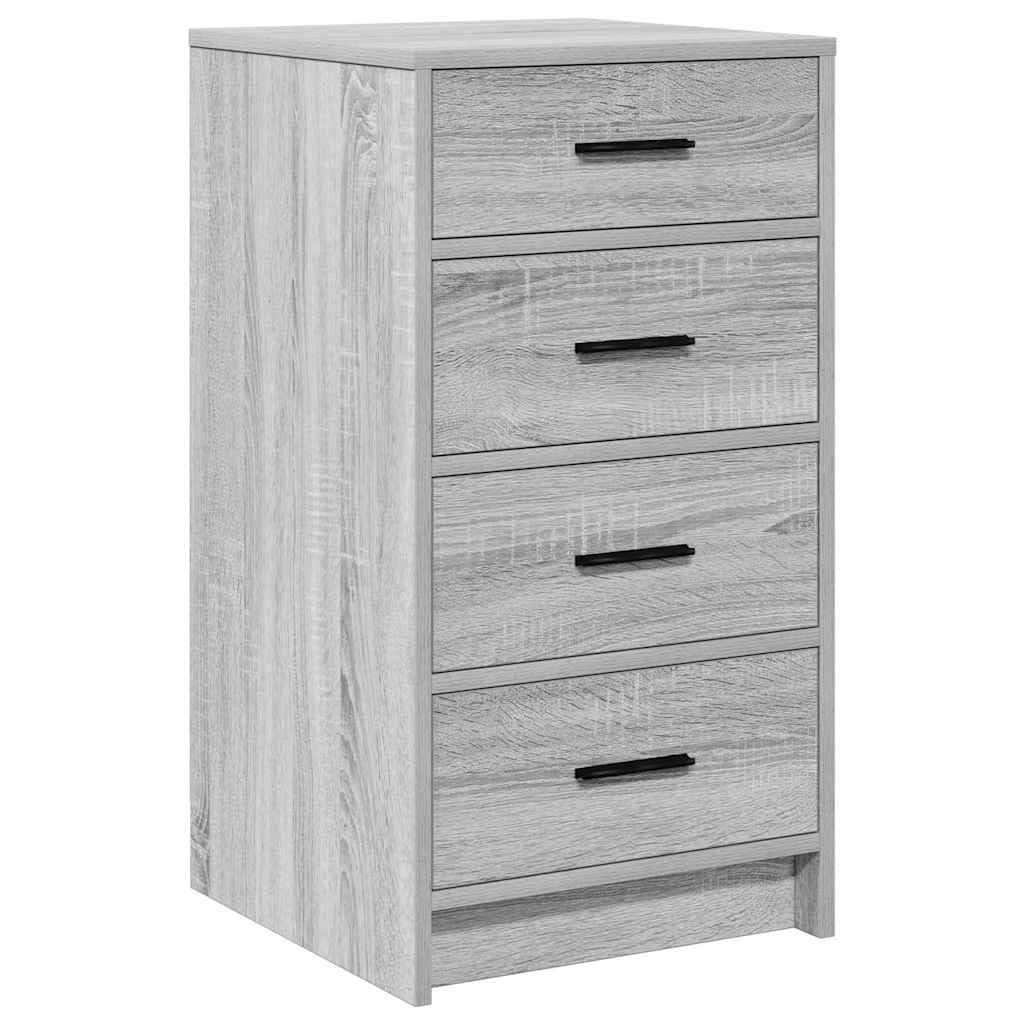 Credenza grigio Sonoma, 40 x 41 x 75 cm, in legno