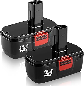 2 Pack Upgrade 4.5AhC3 Replacement for Craftsman 19.2 Volt Battery Compatible with Craftsman 19.2 Volt Batteries DieHard 130279005 315.113753 315.115410 315.11485 1323903 Cordless Power Tools