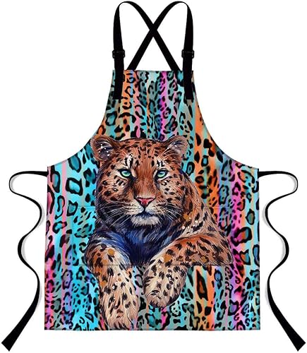 Delantal de animales de 33.4 x 27.5 pulgadas delantal para mascotas, delantal de cocina para gatos y perros, Multi-10 disponible en Yaxa Mexico