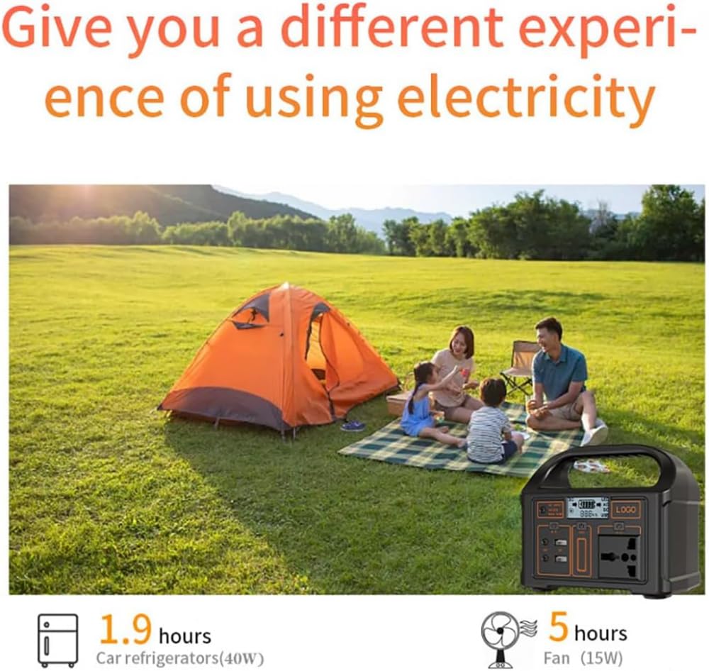 Stazione di alimentazione multifunzione, power bank mobile per campeggio, alimentatore di emergenza di backup da 100 Wh, presa CA a onda sinusoidale pura da 240 V e 100 W per campeggio all'aperto, p