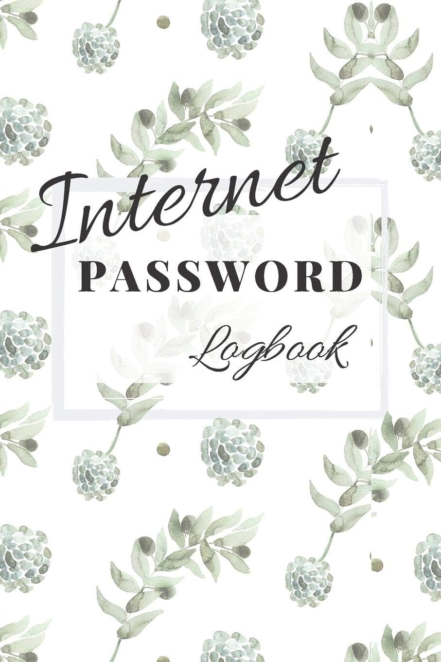 Internet Password Logbook: A journal for home and office organization