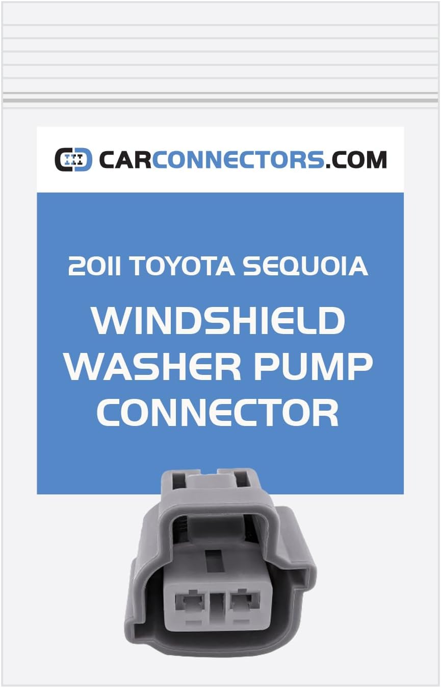 Windshield Washer Pump Connector for 2011 Toyota Sequoia