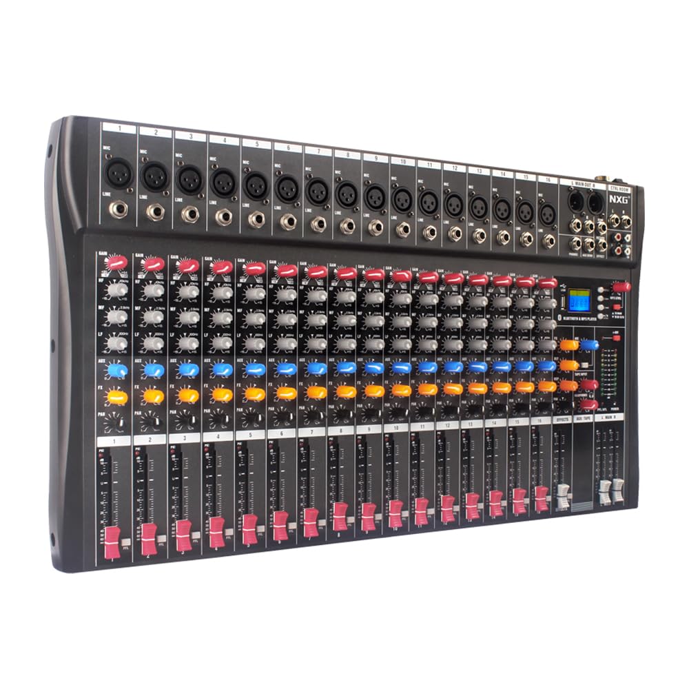 Amazon.com: Yamnweo GX16 Professional 16 Channel Bluetooth Audio