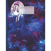 Composition NoteBook Touhou 22 | 8.5 x 11 In | 110 Pages Basics College Ruled Halloween Horror, Work From Home For Children Women Girls College Students Office School