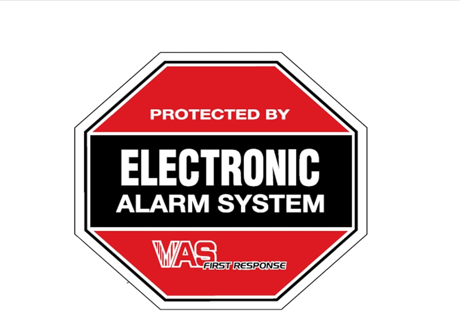Burglar Alarm Warning System Security Sign 105 Electronics