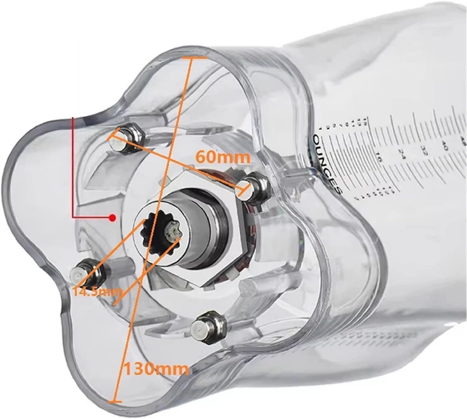 Blender Replacement Container Mixing Cup，Compatible For Hamilton，Beach HBH650-CCC HBH550 HBH850 Blender Parts