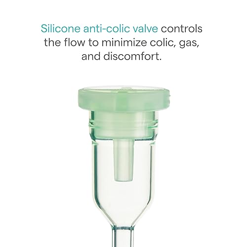Miniatura 5 de Munchkin Bond Biberones de vidrio recubierto de silicona, sistema de alimentación anticólicos con pezones de tacto natural, 4 onzas, paquete de 2