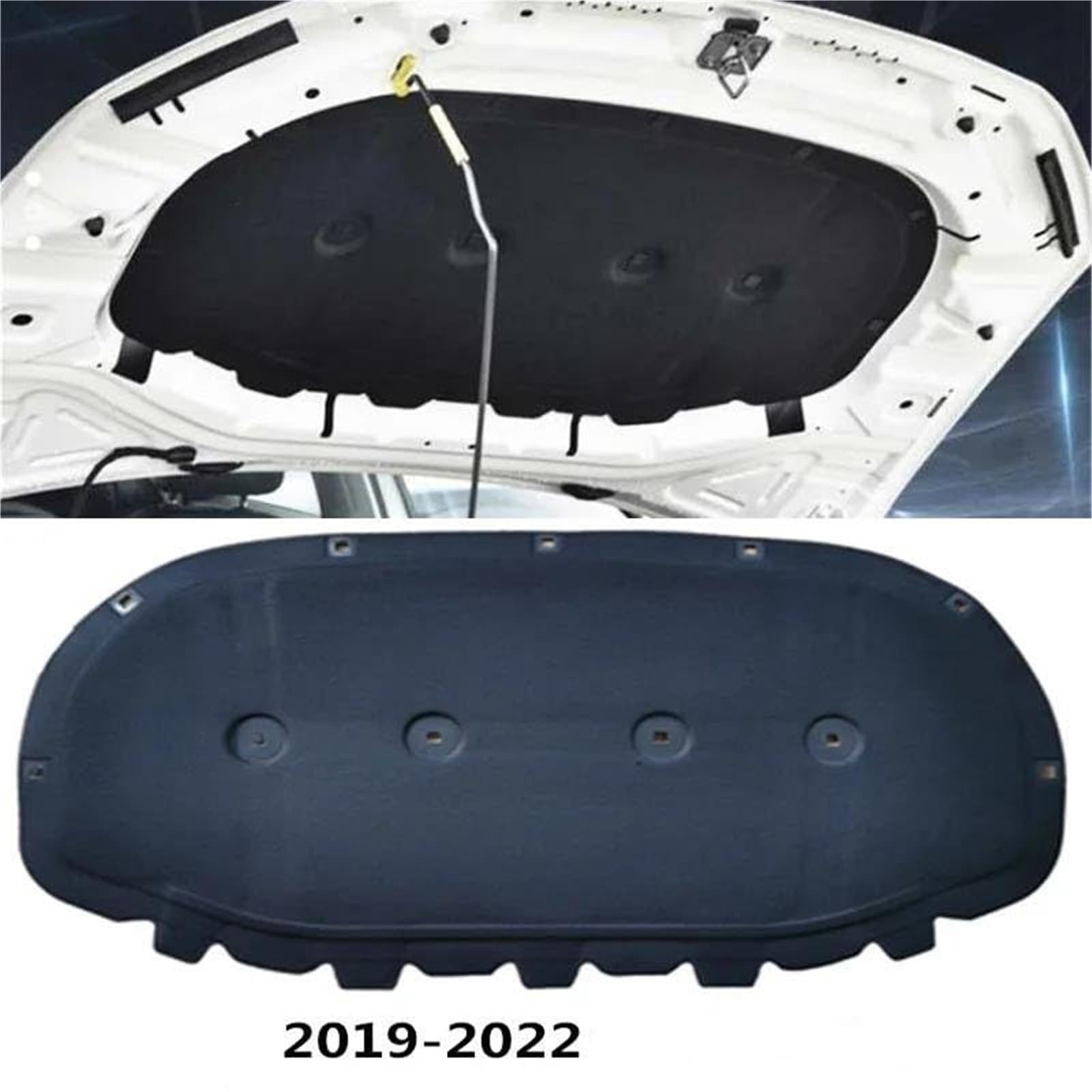 dla dla VW, dla dla Jetta, MK5 MK6 MK7 2006-2022 Maska silnika