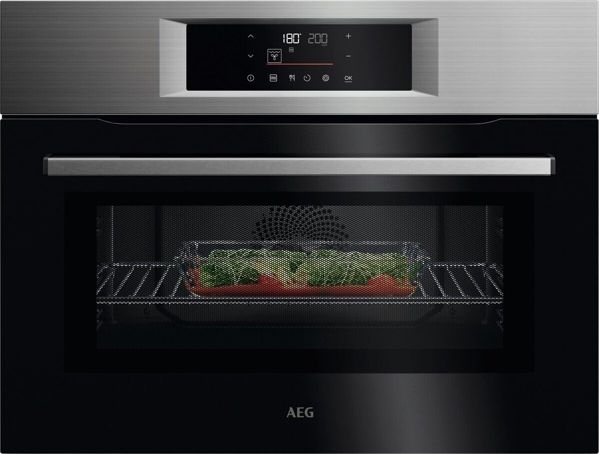 AEG Microwave OK6NK40PM, 44 L, 1000 W, Stainless Steel