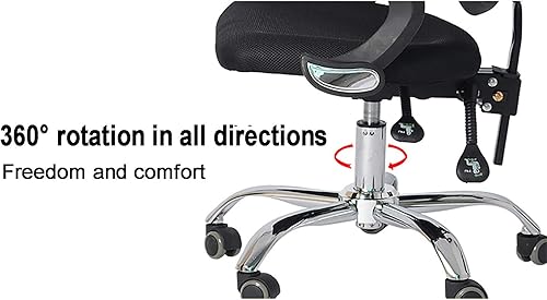 Miniatura 3 de Silla de oficina para videojuegos, silla de computadora ergonómica de malla, silla de oficina con respaldo alto con reposacabezas ajustable, soporte
