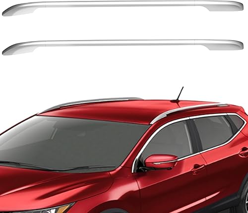 FINDAUTO Rieles laterales para portaequipajes para Nissan Rogue 2014-2018, para Nissan X-Trail 2014-2018, barras de carga para portaequipajes de