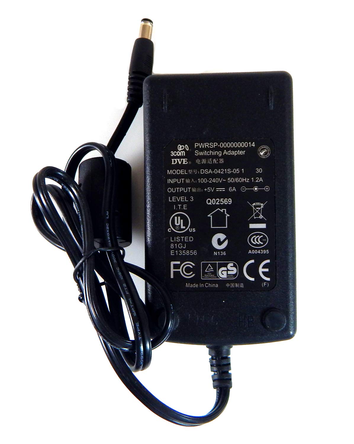 ADAPTATEUR DVE DSA-12W-05 5V-1.2A