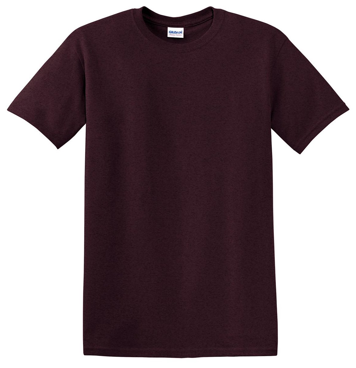 Gildan Mens Heavy Cotton Short Sleeve T-Shirt (2XL, Russet)