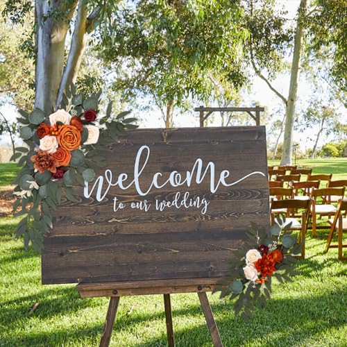 Fleurs artificielles de mariage réalistes et durables pour arche - 6