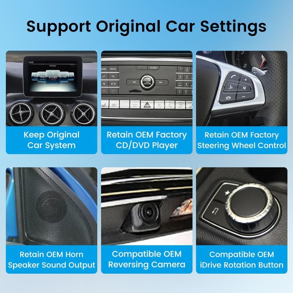for Benz B Class 2016-2018 10.25" Car CarPlay Android Auto Navigation Stereo GPS Radio Display IPS Touchscreen Headunit Tablet Media Player