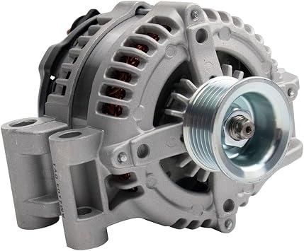 Replacement Alternator 140 Amperage Rating 2 In 56.2 Mm Distance Between Mounting Feet Internal Fan Type 6pc Clockwise Right Rotation Direction 12 VDC 228 0117