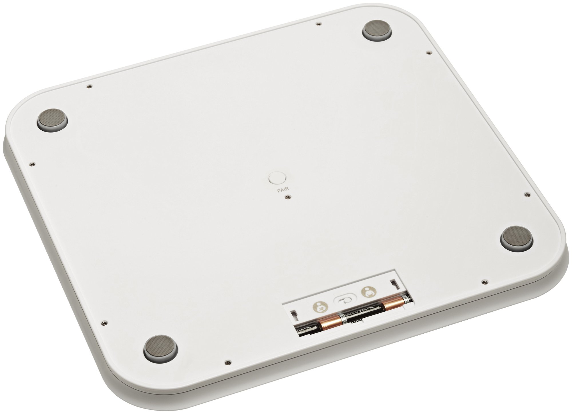 Motorola Baby Smart Nursery Baby & Me Scale - Balance pèse-bébés connectée avec bluetooth pour le bébé et le reste de la famille, couleur blanc