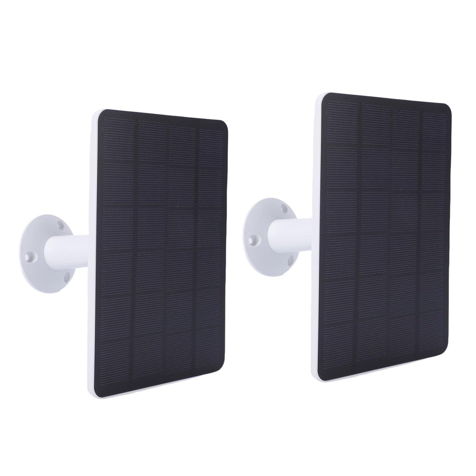 FTVOGUE Pannello Solare 10W, Kit Energia per Telecamera Ring | Grado di impermeabilità IP65, ricarica efficiente alla luce solare, compatibile con diverse porte, installazione esterna