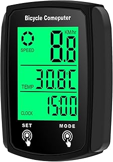 KOCAN Cycling Computer Bike Computer 19 Functions Touch Bike Speedometer Waterproof Bicycle Computer with Backlight