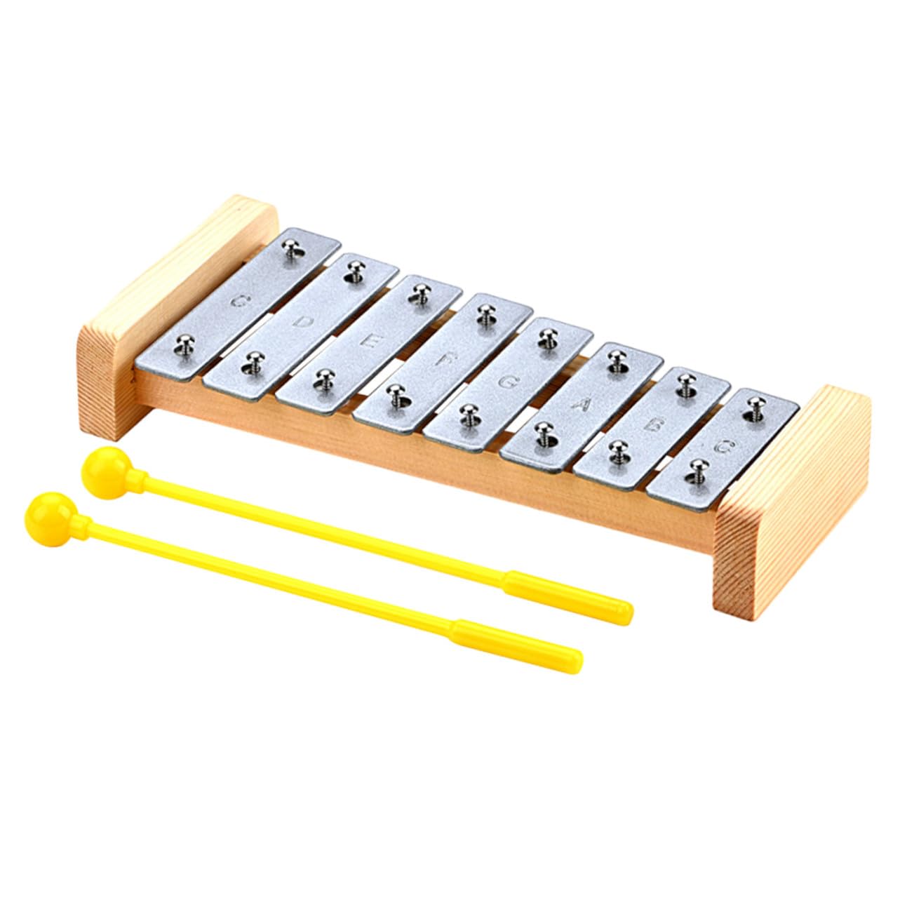 Hemobllo Xilofono Legno Ragazzo Ragazza Strumento Musicale Giocattolo Percussioni per Ragazzo Ragazza Colori Vivaci Suono Coordinazione Occhio Mano