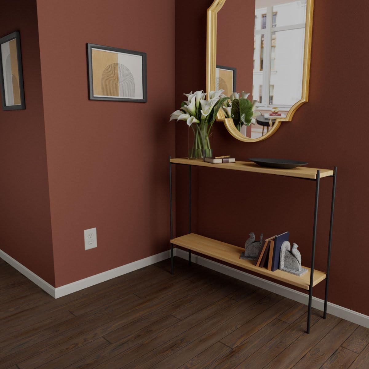 Ekena Millwork Endurathane Barcelona Baseboard Moulding, 3 7/8"H x 1/2"P x 94 1/2"L, Factory Primed