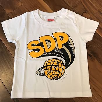 Amazon.co.jp: スチャダラパー キッズ ロゴT 90cm ホワイト SDP