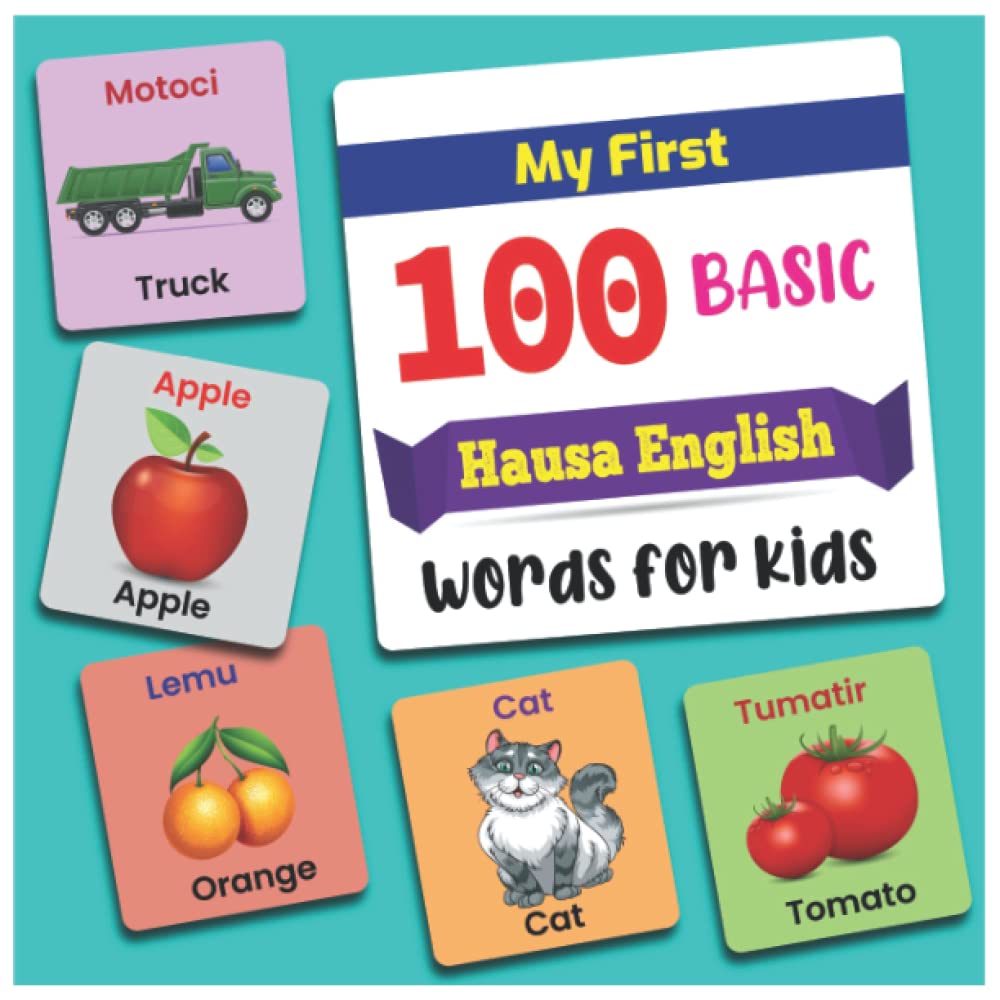 Buy My First 100 Basic Hausa English Words for Kids An amazing