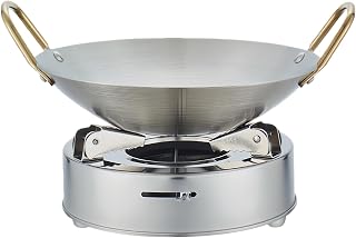 Camping Alcohol Stove - Portable Camping Cookware,Portable Spirit Burner with Pot,for Campers Hikers Travelers Fishermen Backpacking Hiking Picnic Park Beach Tailgating Road Trips Boating